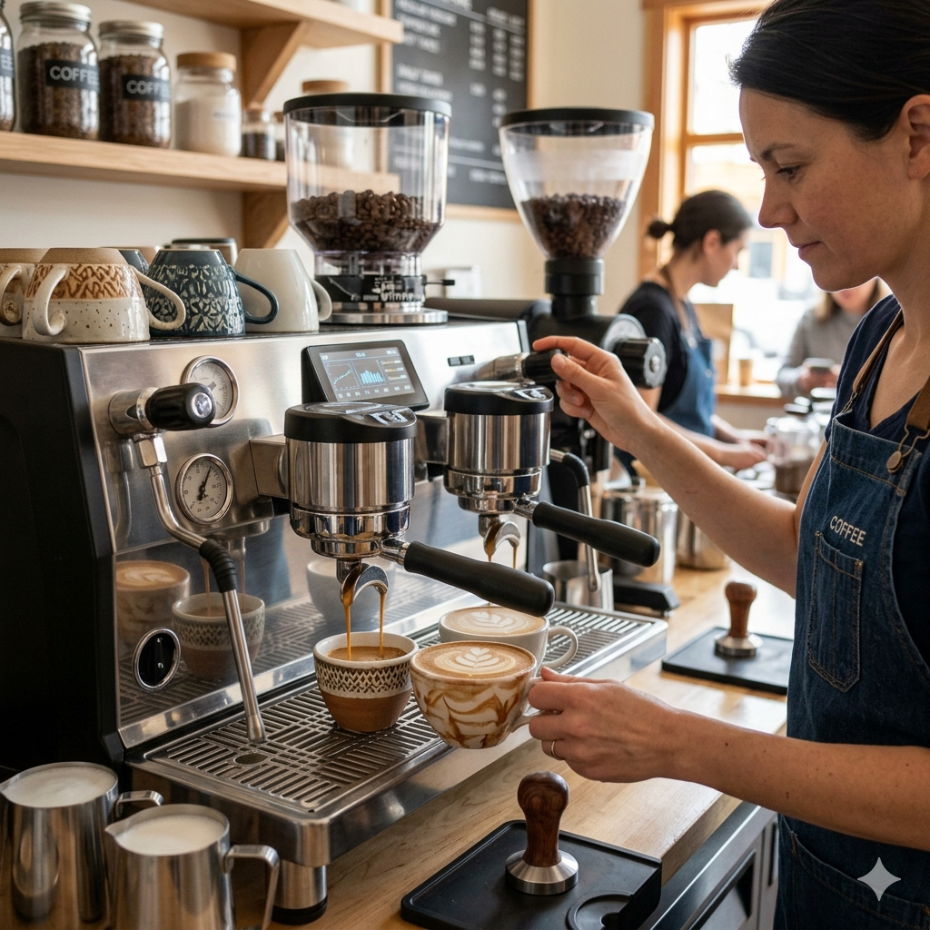 7 Fitur Mesin Kopi yang Penting untuk Bisnis Cafe
