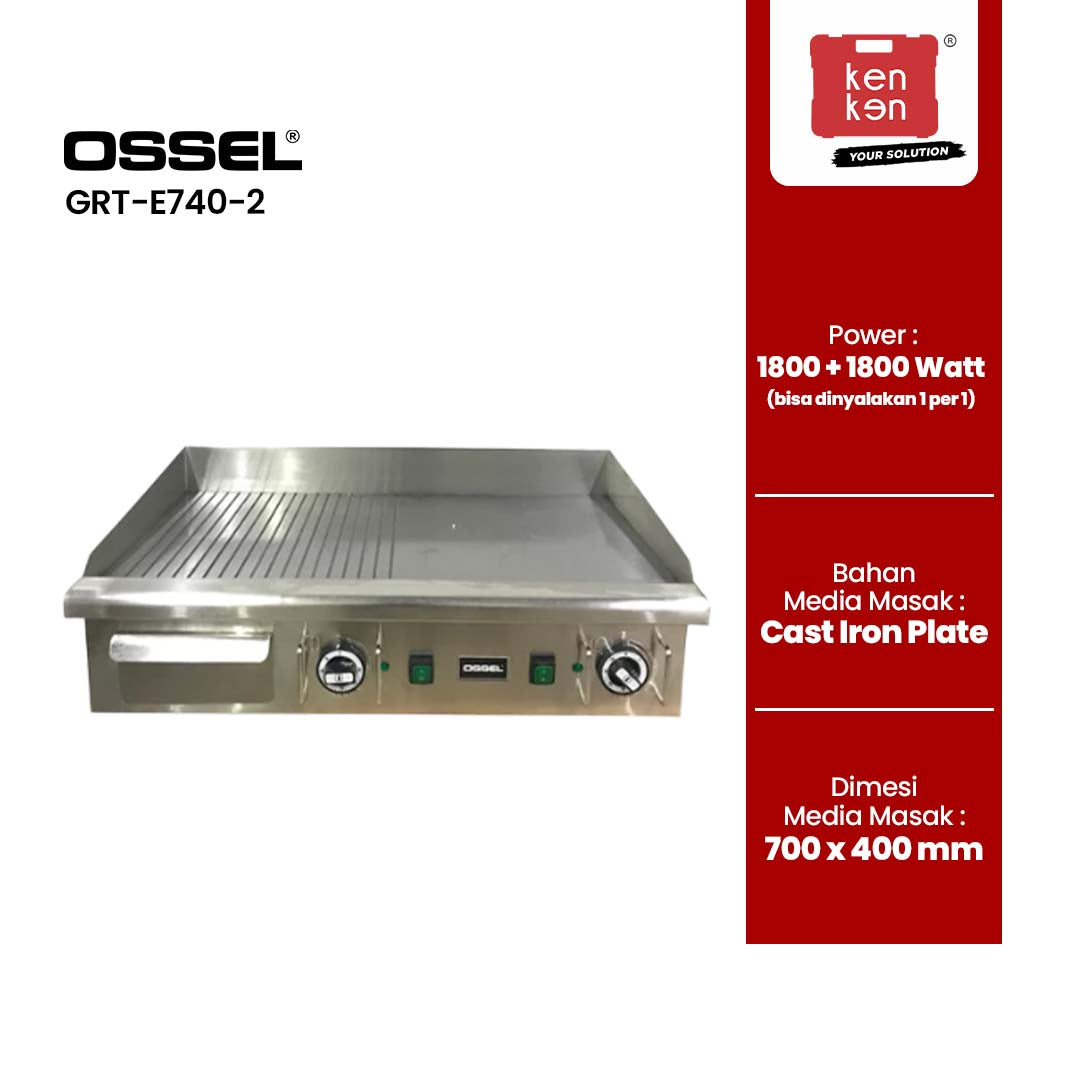 OSSEL Electric Griddle GRT-E740-2
