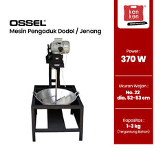 Mesin pengaduk jenang OSSEL wajan 52 cm