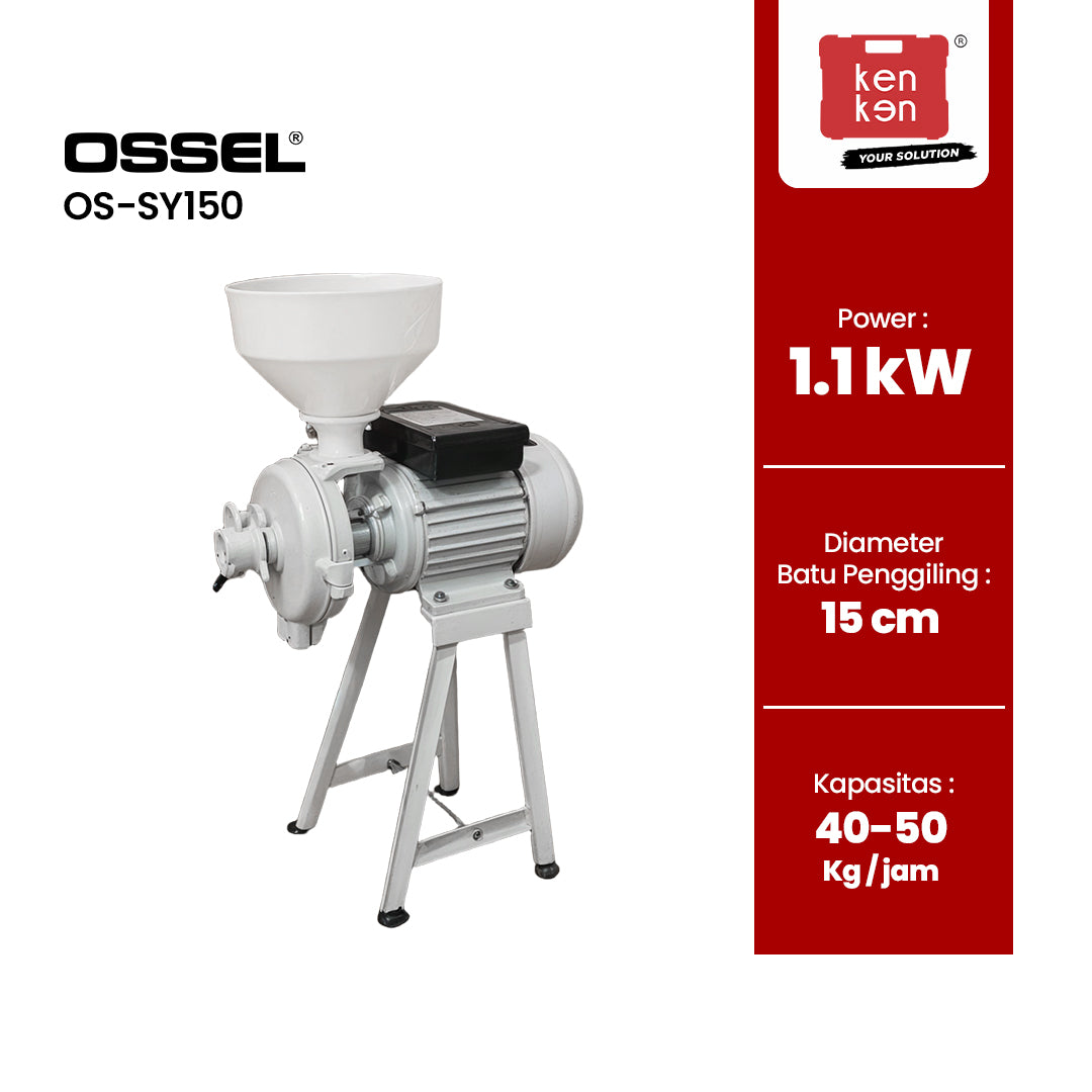 OSSEL Mill Grinder Basah Kering OS-SY150