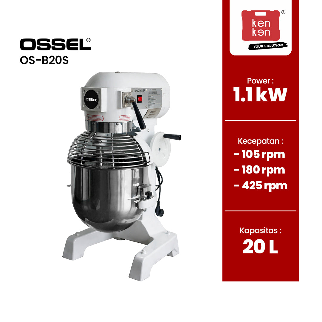 OSSEL Planetary Mixer 20 Liter OS-B20S
