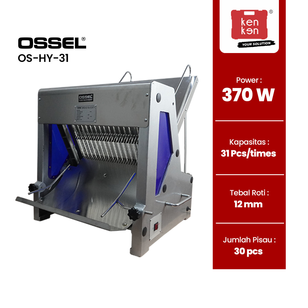 OSSEL Mesin Bread Slicer OS-HY-31