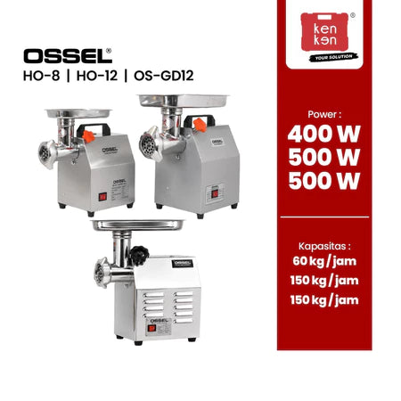 Mesin giling daging OSSEL OS-GD12 500 Watt