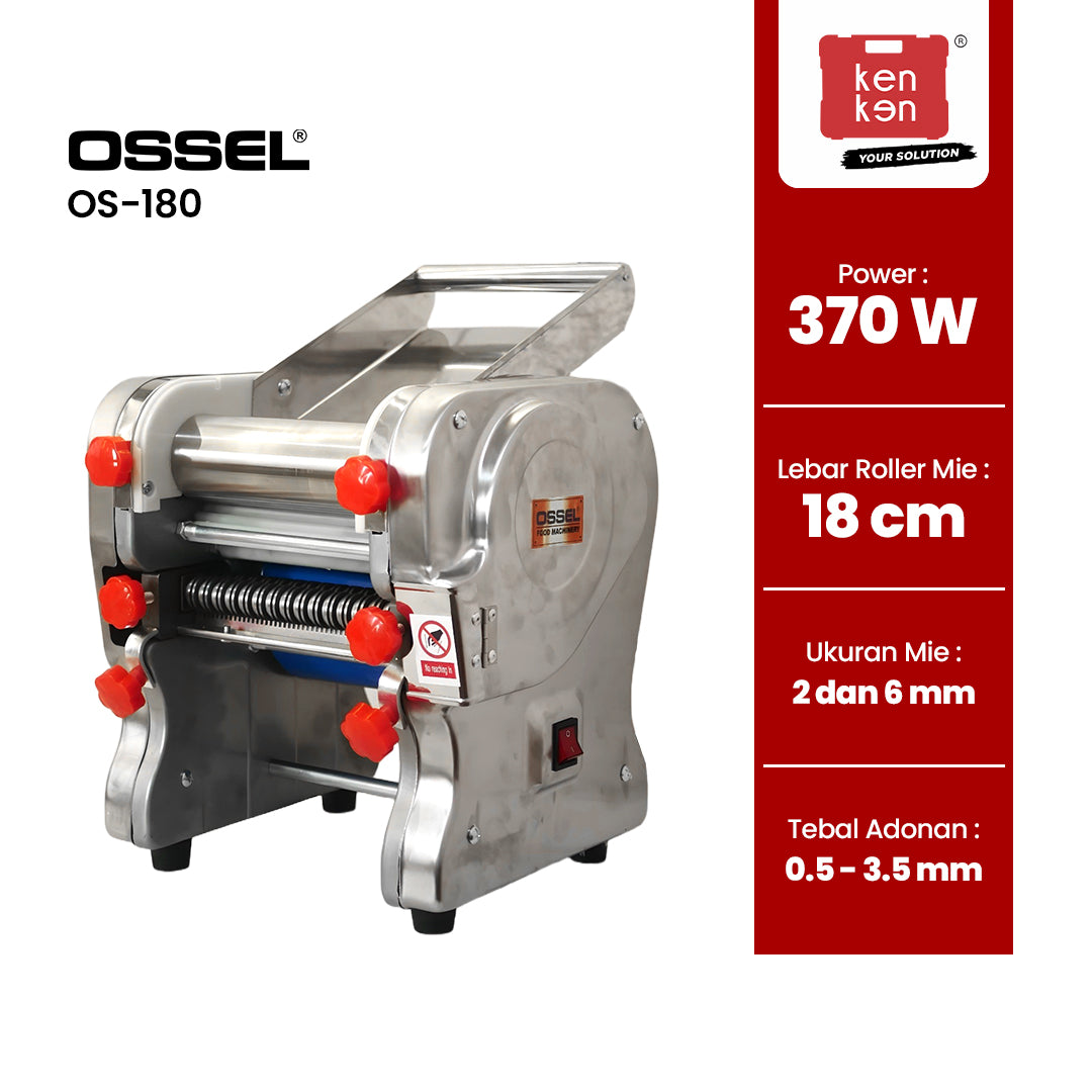 Mesin giling mie listrik OSSEL OS-180