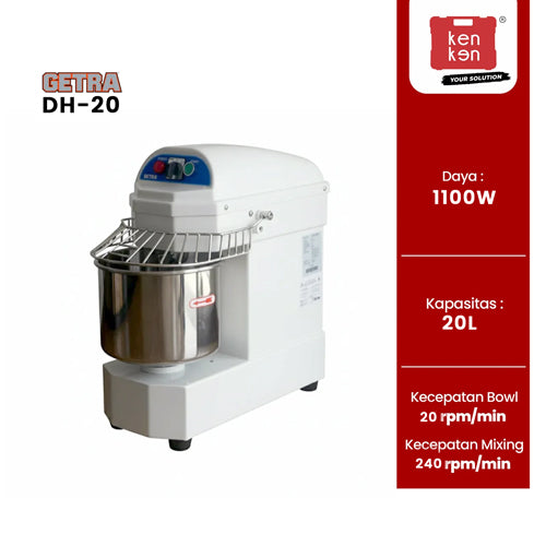 GETRA Spiral Mixer DH-20A 20 Liter