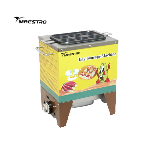 MAESTRO Mesin Sosis Telur Gas 6 Lubang