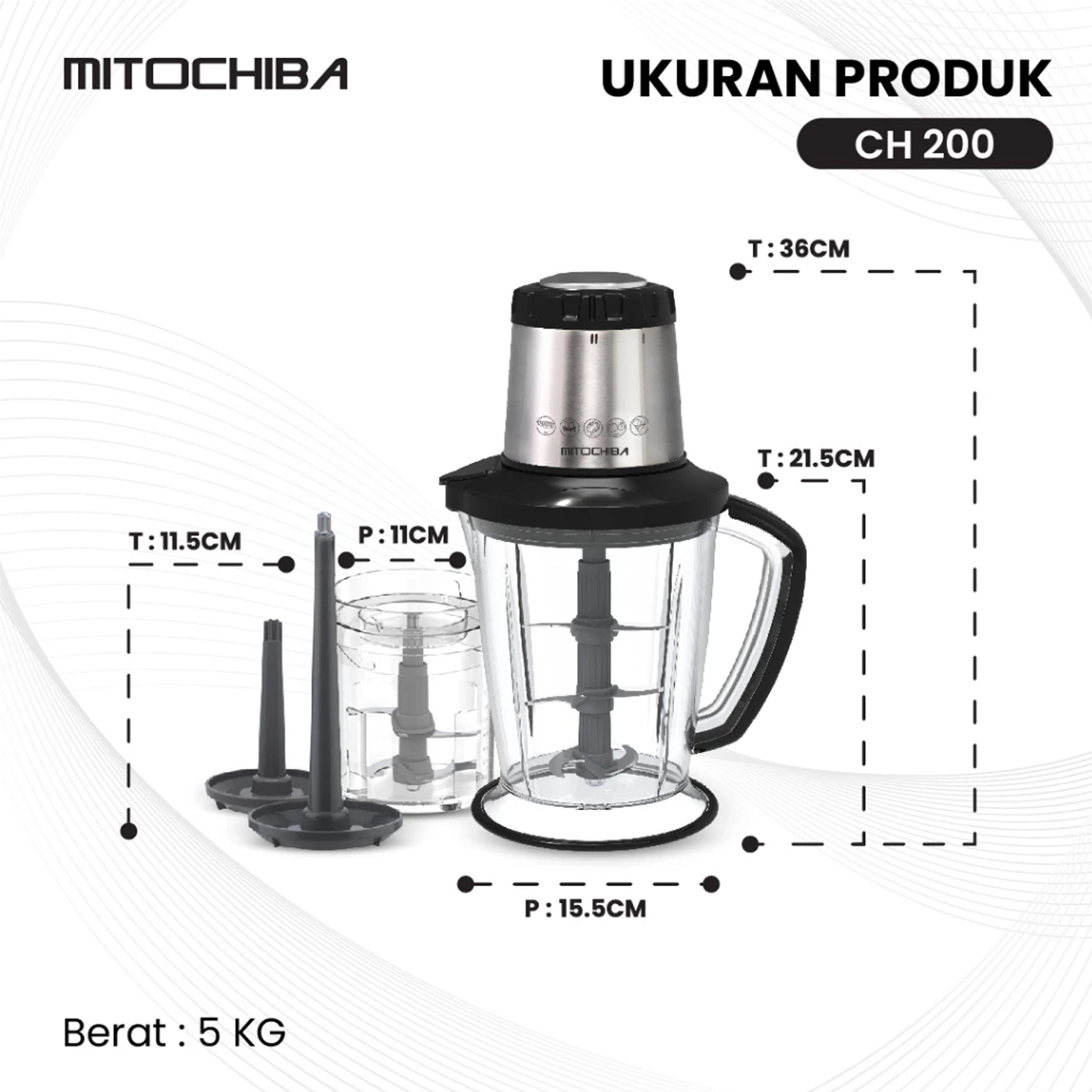 MITOCHIBA Chopper CH-200