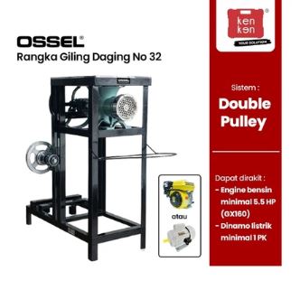 OSSEL Rangka Giling Daging No 32 + Dinamo 1 PK