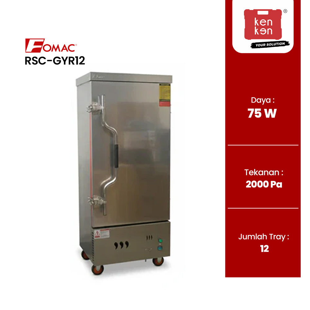 FOMAC Rice Steamer RSC-GYR12