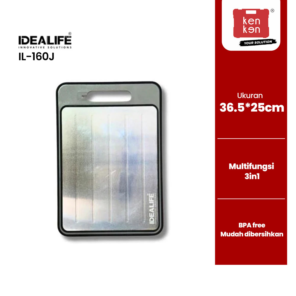IDEALIFE Chopping Board Talenan Multifungsi 3in1 IL-160J