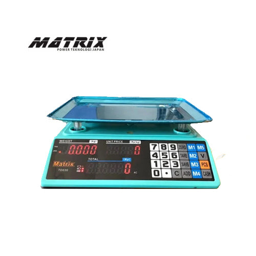 MATRIX Timbangan Digital Timbangan Elektrik 40 kg TD030